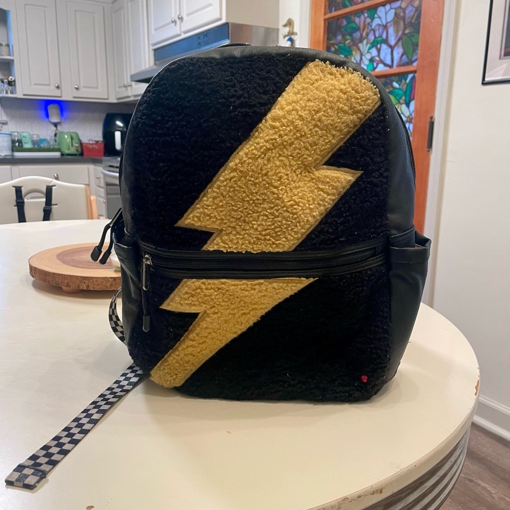State Bags Kane Kids backpack in fuzzy bolt